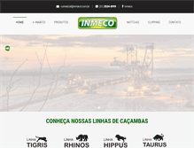 Tablet Screenshot of inmeco.com.br